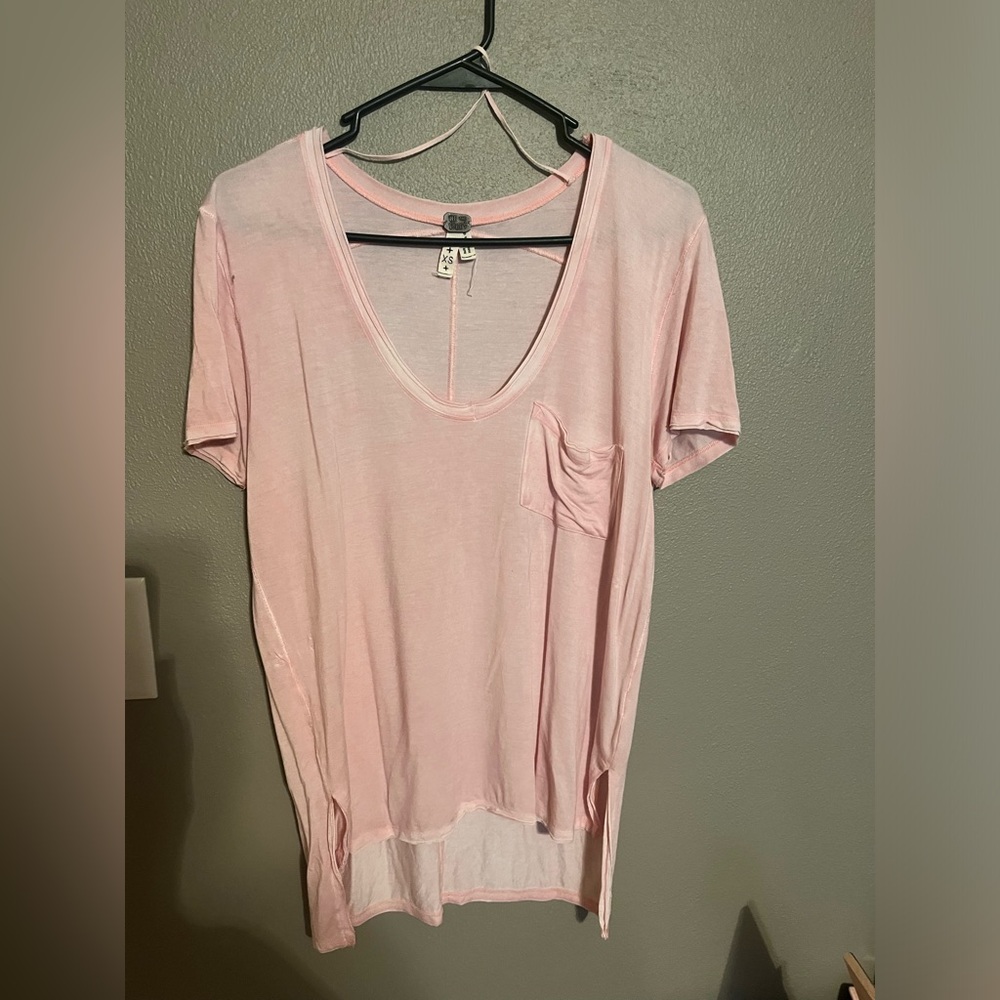 Free People oversized shirt